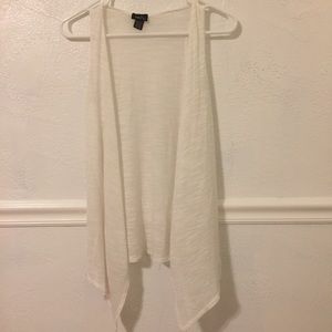 rue21 sleeveless cardigan.